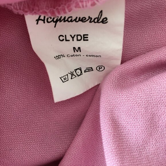 AQUAVERDE Paris Western Style Pink CLYDE Long Sleeve Snap Button Shirt - Picture 3 of 12